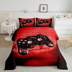 Feelyou Gaming Comforter Set Video Game Bedding Set