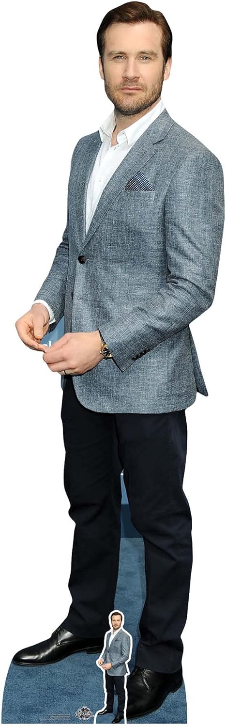 CS896 Clive Standen vikings (Grey Jacket) Life Size Cardboard Cutout with Free Mini Cut Out Perfect for Birthdays Gifts, Parties & Fans