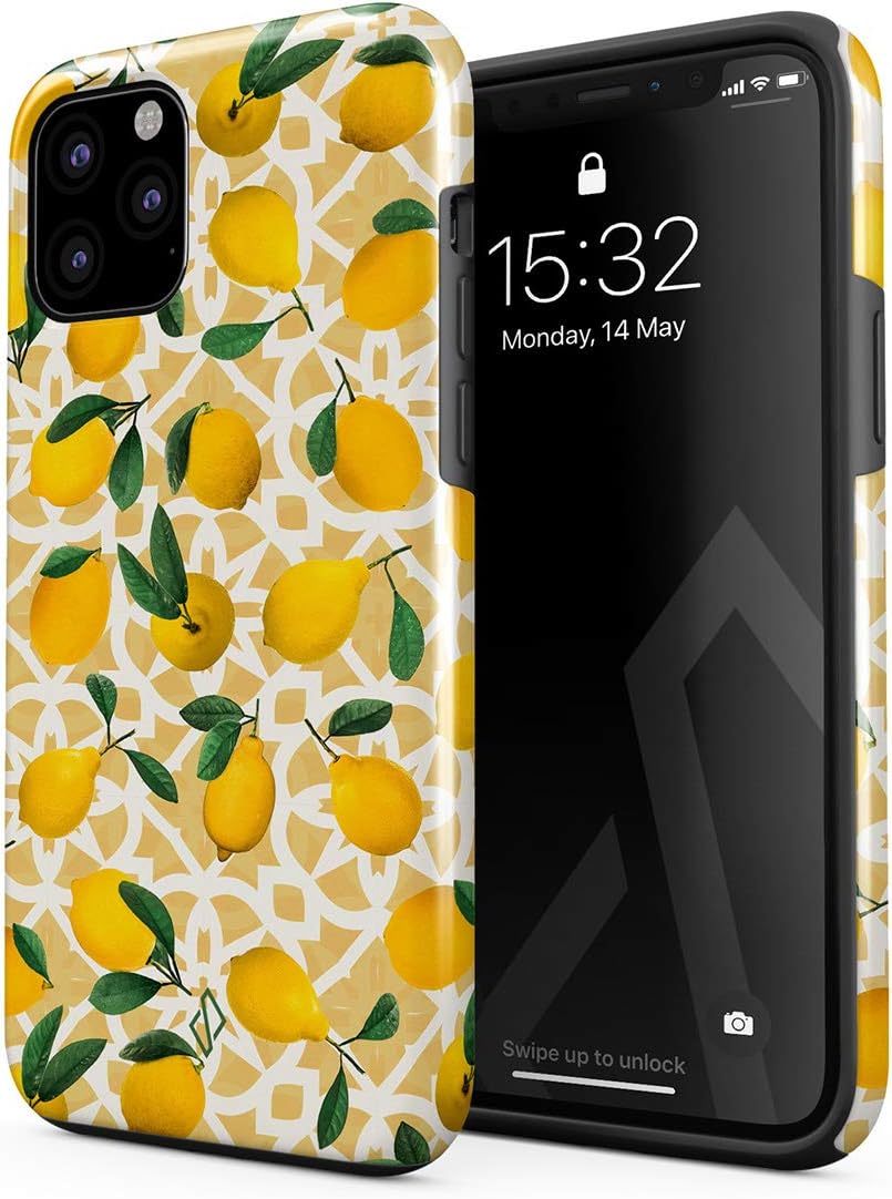 BURGA Phone Case Compatible With iPhone 11 PRO MAX Lemon