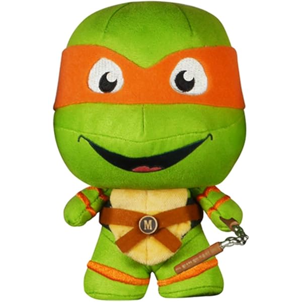teenage mutant ninja turtles michelangelo plush