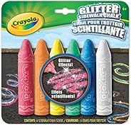 Crayola Sidewalk Chalk - Glitter, Gifting