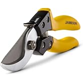 Jameson Bypass Pruning Shears &ndash; 3/4&Prime; Cutting Capacity, Ultra-Sharp Non-Stick Blades, Durable Cast Aluminum Frame, and Ergonomic Cushion-Grip