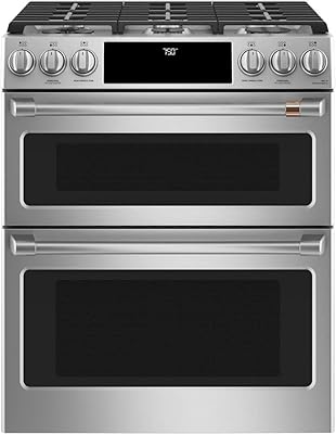 Cafe 30" Slide-In Gas Double Oven with Convection - ADA Compliant