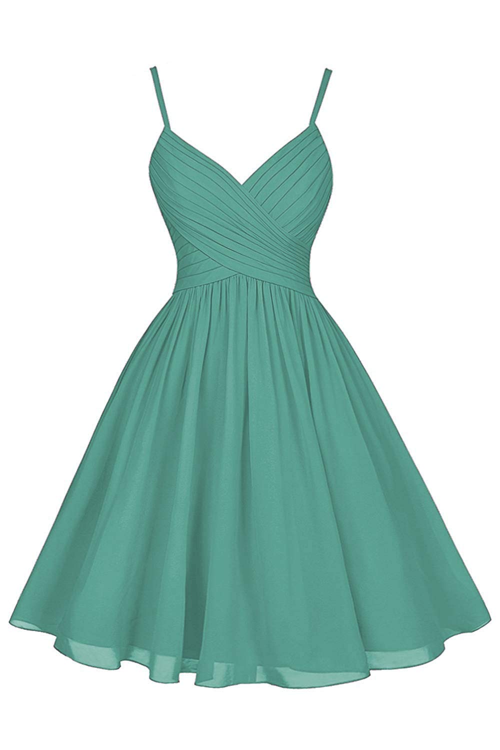 aqua bridesmaid dresses short