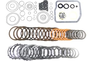 INGKAN U240E U241E Transmission Master Rebuild Kit Clutch Discs Gasket T13600B Fits for Camry RAV4 Highlander Matrix Solara Transmission Gasket Replace Kit