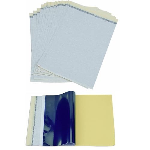 Tattoo Transfer Paper - 50pcs Thermal Stencil Paper, 4 Layers Premium ...