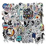NASA Stickers for Hydro Flask,50 Pack,Space