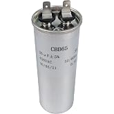 EAE32501017 Refrigerator Start Relay/Run Capacitor Replacement, 1 Pcs | Compressor Start Assembly &ndash; Compatible with LG 20&mu;F 450VAC, 50/60Hz Capacitor