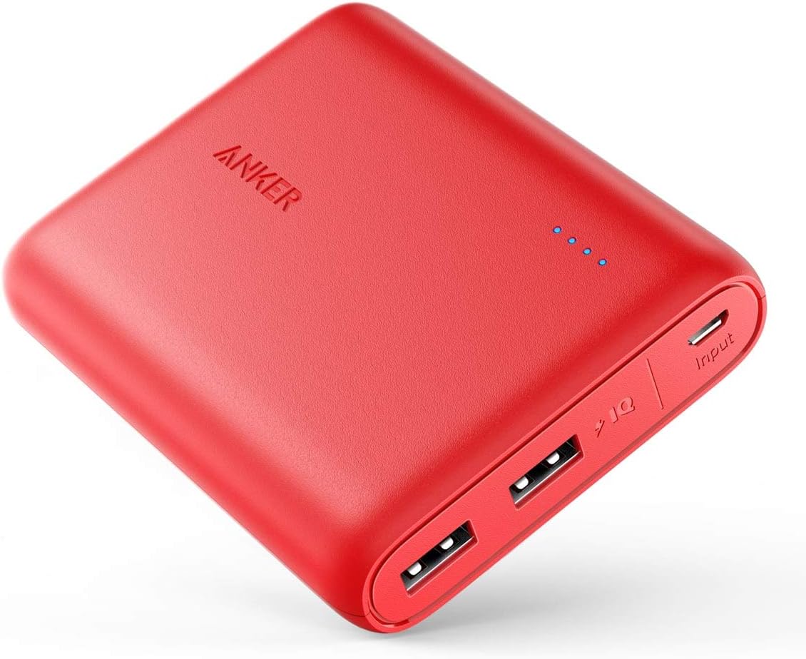 Anker PowerCore 13000 Portable Charger - Compact 13000mAh 2-Port Ultra Portable Phone Charger Power Bank with PowerIQ and VoltageBoost Technology for iPhone, iPad, Samsung Galaxy (Black)