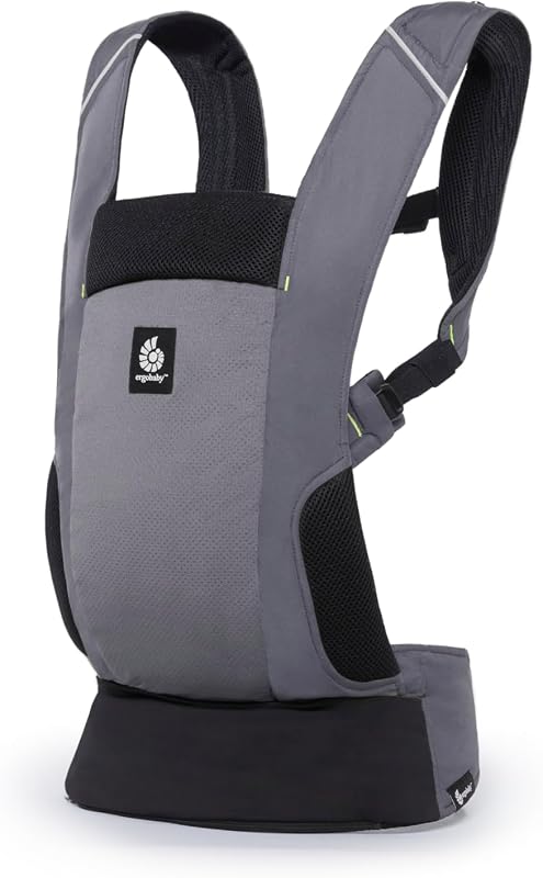 Marsupio da viaggio, per neonati e bambini (5,4-15,9 kg), 2 posizioni, marsupio posteriore, marsupio per neonati, grigio grafite