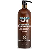 Argan Magic Ultra Hydrating Conditioner | Repairs and Protects Hair | Improves Hair Health | Safe for Color and Chemically Treated Hair | Made in USA, Paraben Free (32 oz)