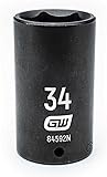 GEARWRENCH 1/2" Drive 6 Point Deep Impact Metric