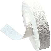picheng Faux Leather Strap 1 Inches Wide Lychee Texture Leather Straps for Crafts, 200 Inches Long Faux Leather Strips