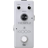 ISET Guitar Tremolo Effect Pedal of Classic Trelicopter Effects Tremolo Pedals for Electric Guitar Effect True Bypass