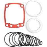 Nailer Rebuild Kit Fit for Paslode 3250 3200 3175 3150 Nailer Replace Parts 403700 O-Ring Rebuild Kit 402725 Cylinder Seal 402707 Gasket Cover 405243 Flange Sleeve
