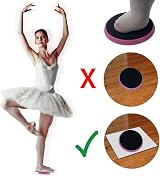 CampTeck U7271 Ballet Turning Disc Pink with Black Foam view 3