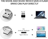 POHOVE 64GB USB C Memory Stick Type C OTG Flash Drive 2-in-1 Pendrive Red view 4