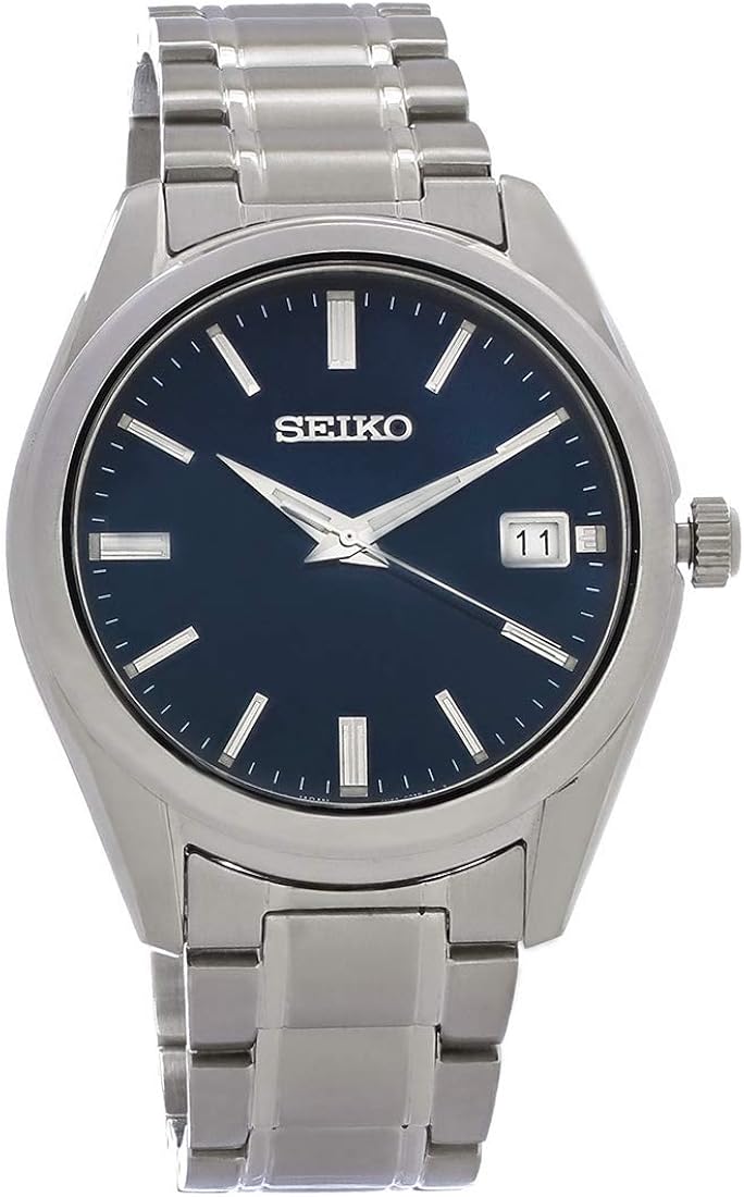 Seiko Men's Essentials Japanese Quartz with Stainless Steel Strap