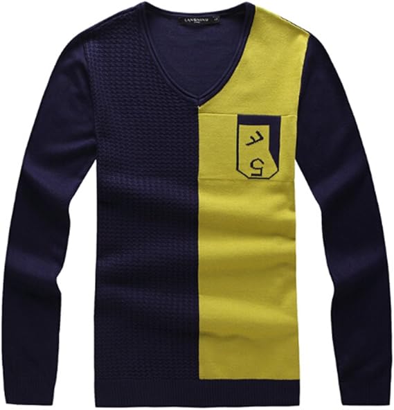 Amazon メンズ ニットコート ｖネック セーター 裏起毛 着こなし スリム効果 男性 ファッション 保温 部屋着 男 カジュアル アウター 春 スウェット Live Shop L 写真のように セーター 通販