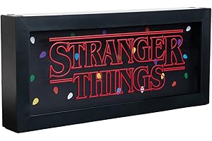 GRUPO ERIK Stranger Things Merchandise - 4 Lighting Modes - Official Stranger Things Lamp - Neon Light - Led Lamp - Stranger Things Halloween Decor Indoor - Night Light for Kids