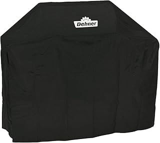 Dehner Abdeckhaube für Gasgrill Lancaster 600, ca. 157 x 58 x 118 cm, Polyester, schwarz