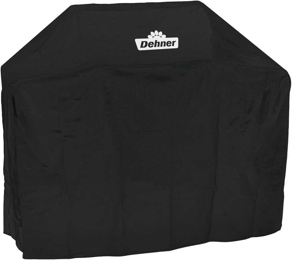 Dehner Abdeckhaube für Gasgrill Lancaster 600, ca. 157 x 58 x 118 cm, Polyester, schwarz
