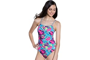Dolfin Uglies Women's One Piece Swimsuit - Athletic String Back Training Swimsuit