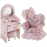 Phenovo 2pcs Fairy Princess Dresser Sofa Shape Childrens Jewellery Box |  Desertcart Gibraltar