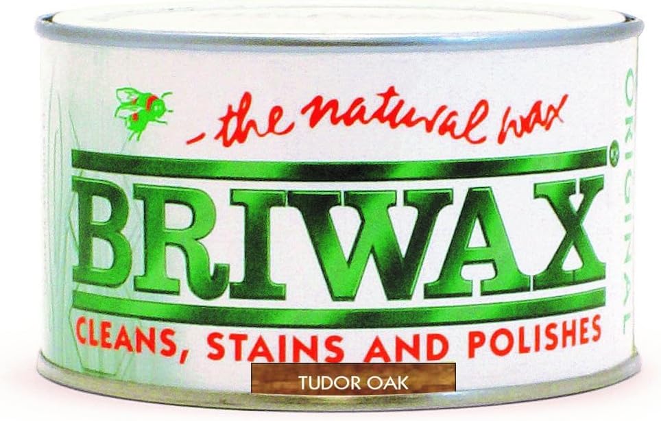 Briwax Original Tudor Oak Furniture Wax Polish 400g