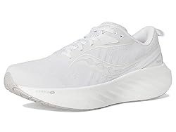 Saucony Men's Triumph 22 Sneaker, White, 9