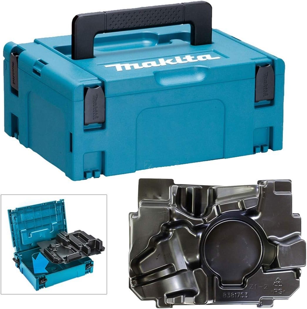Makita 18v Angle Grinder Makpac Tool Case and Inlay for BGA452 DGA452