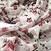 TrendsBlue Elegant Floral Print Fashion Scarf Wrap, Off White