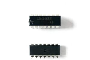 Todiys New 15Pcs for CD4016BE HCF4016BE HEF4016BP TC4016BP DIP-14 CMOS Quad Bilateral Switch IC Chip CD4016