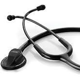 ADC Adscope 615 Clinician Stethoscope, Oversized Chestpiece, AFD Tunable | An oversized, single-sided chestpiece with acoustics that rival pricier cardiology models, A favorite of EMS professionals