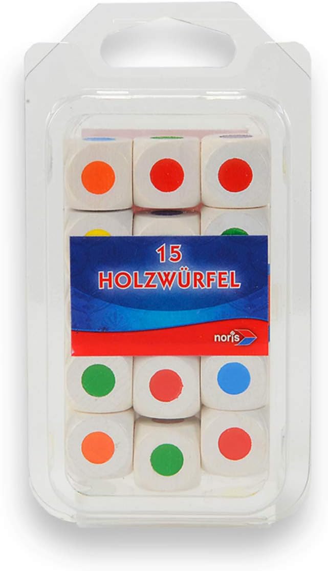 Noris „Der Bunte Würfel“ – Kinderspiel Ab 4 Jahre, Für 2-4 Spieler