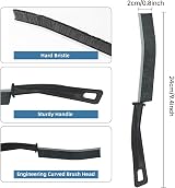 SHCHME Crevice Cleaning Brush 3 Pcs Narrow Gap Cleaning Tool Plastic view 2