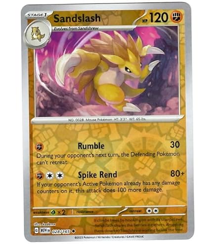 Amazon.com: Pokemon - Rhydon 112/165 - Pokemon 151 - Reverse Foil