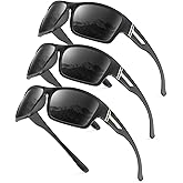 KALIYADI Polarized-Sunglasses Men Sports Sun-Glasses: Men Polarized Sunglasses Women UV400 Protection for Fishing Golf