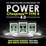 Delkin Devices Power CFexpress Type B 4.0 512GB Memory Card view 3
