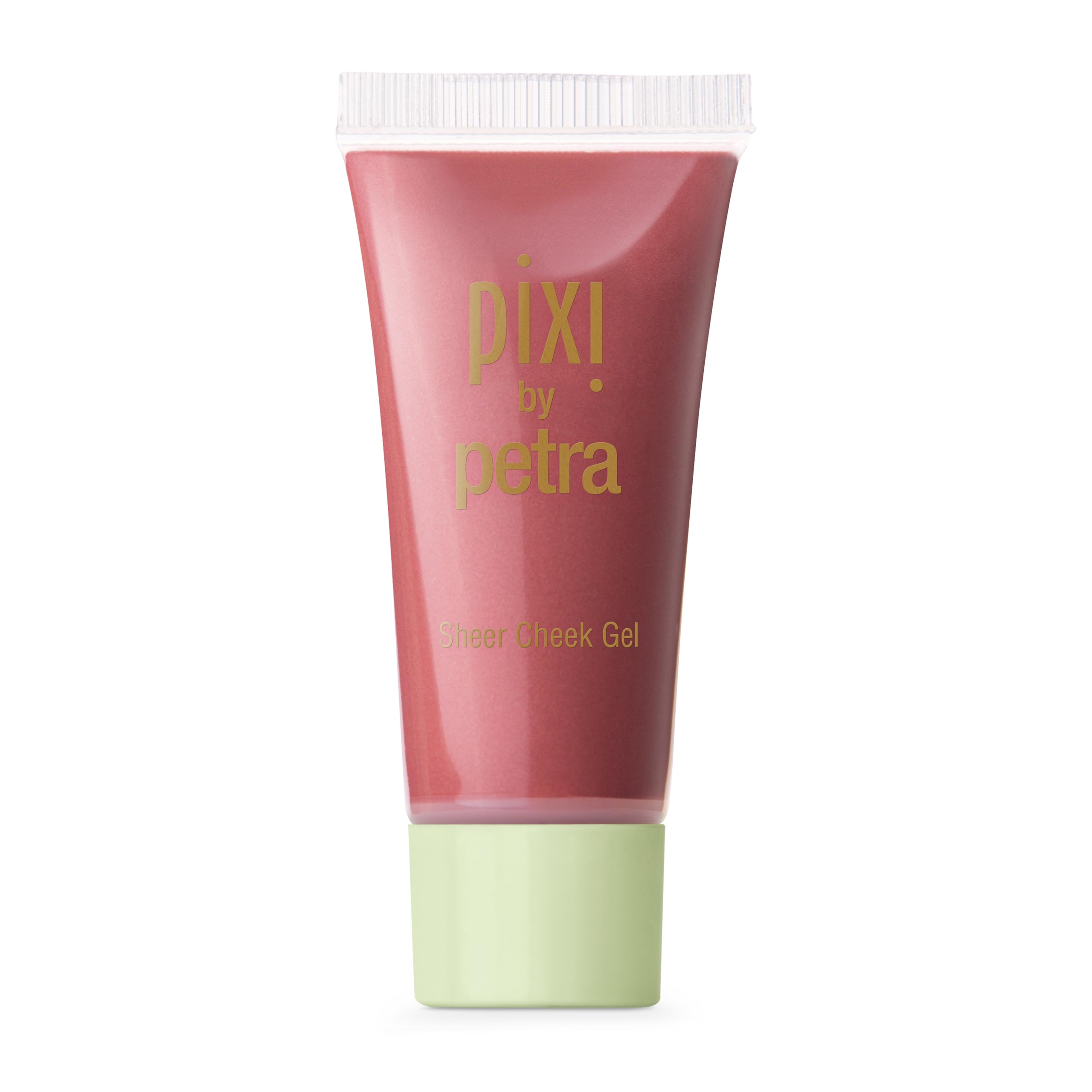 Pixi Sheer Cheek Gel in Natural, Oil-Free Dewy Gel Blush for a Natural-Looking Cheek Flush, Hydrating Liquid Blush for Cheeks and Lips, Fragrance-Free, 0.45 Fl Oz