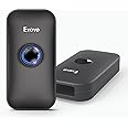 Eyoyo Mini 1D Bluetooth Barcode Scanner with Case, 3-in-1 Bluetooth & USB Wired & 2.4G Wireless Barcode Reader Portable Bar Code Scanning Work with Windows, Android, iOS, Tablets or Computers(Black)