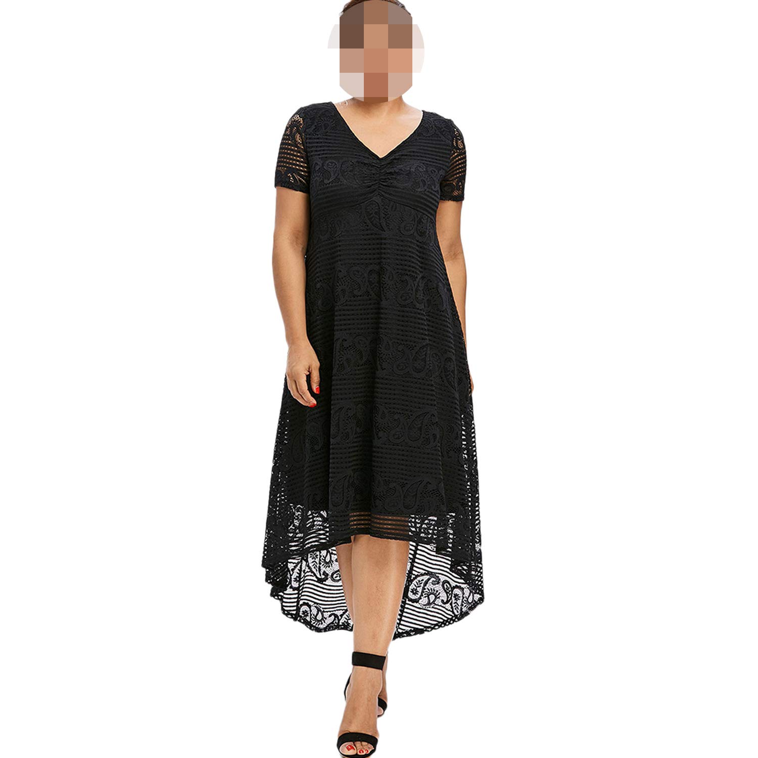plus size black and white semi formal dresses Stunningly Amazing Designer Plus Size Dress - Bennetta Cocktail Dress main image 1