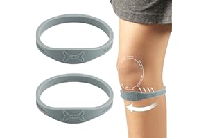 TLPCRKI Knee Brace for Men:Knee Band for Patellar Tendon - Knee Brace for Tendonitis Jumpers Running Sports Basketball Men Women 2 Packs (Grey)(COLOR:Grey)