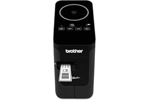 Brother Printer PTP750W Wireless Label Maker, 1.18, Black