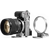 Silence Corner Atoll D-Silver Rotating Collar | DSLR Camera Collar, Fast Vertical/Horizontal Change, Universal Tripod Mount