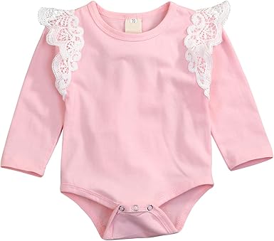 ruffle onesie baby girl