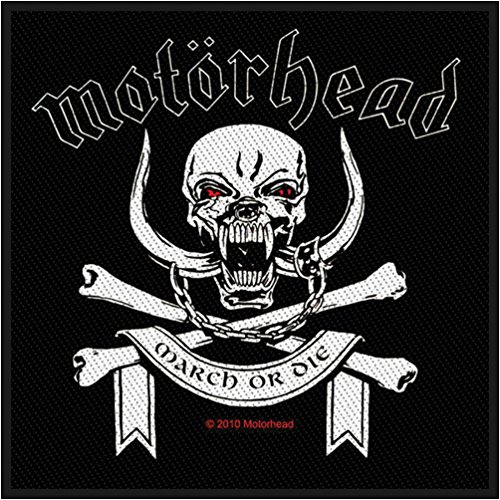 Motorhead March or Die Patch Album Cover Art Heavy Metal Woven Sew On Applique