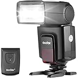 GODOX TT520ⅡUniversal On-Camera Flash Electronic Speedlite + AT-16 2.4G Wireless Trigger Transmitter Guide Number 33 S1 S2 Mo