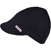 Comeaux Caps Reversible Welding Cap Solid Black 7 3/4