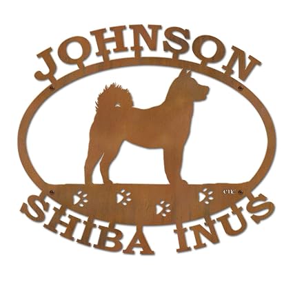 Amazoncom Cold Nose Creations 22in Shiba Inu Dog Breed
